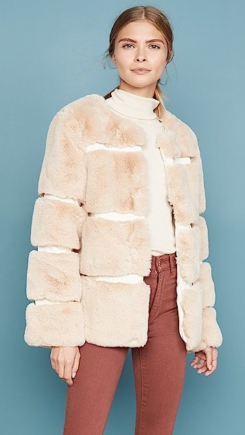 Ariel Faux Fur Coat | Shopbop