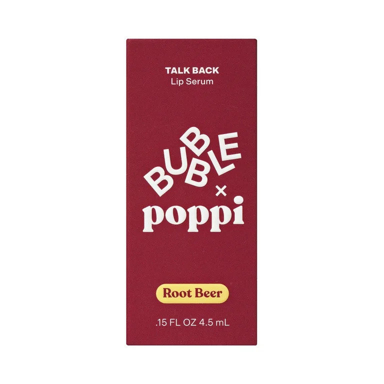 BUBBLE x poppi Talk Back Root Beer Lip Serum 4.5ML | Walmart (US)