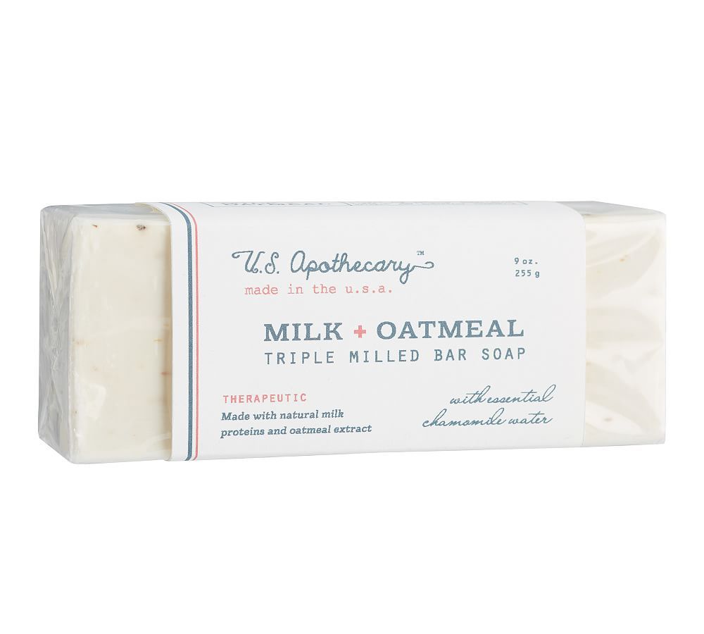 U.S. Apothecary Milk + Oatmeal Bar Soap | Pottery Barn (US)