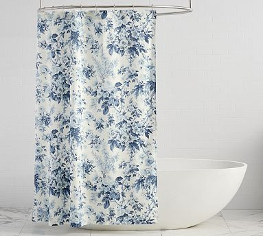 Garden Floral Shower Curtain | Pottery Barn (US)
