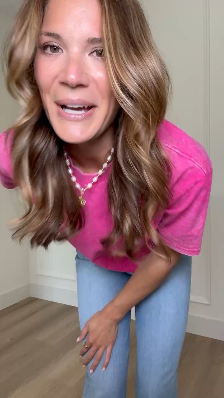 This bright pink tee is the easiest way to add a pop of color to your everyday outfits. Paired with relaxed straight leg jeans, it’s a simple combo that feels fun, casual, and perfect for summer.

pink tee, casual outfit, straight leg jeans, summer style, everyday basics, colorful outfit, denim outfit, comfortable fashion, weekend look, effortless style, casual chic, affordable fashion, StangandCo

#LTKootd #LTKTall #LTKTravel
