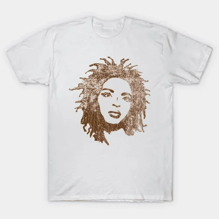 The Miseducation of Lauryn Hill T-Shirt, White Color, Size 2XL | Walmart (US)