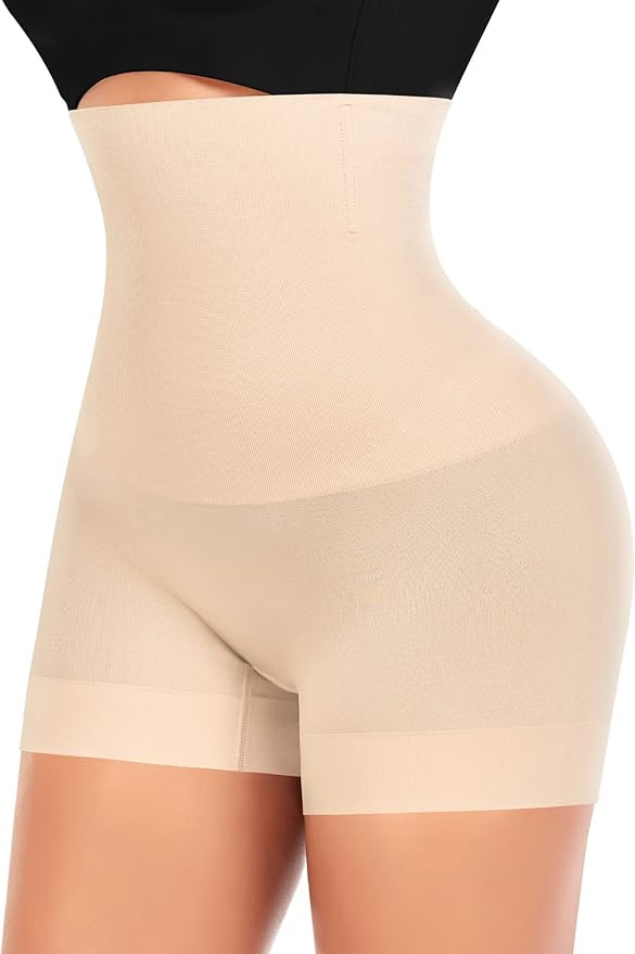 Werena Seamless Shaping Boyshorts Panties for Women Slip Shorts Under Dress Shapewear Shorts Tumm... | Amazon (US)