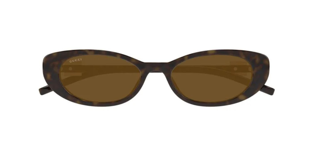 Gucci Eyewear G String Oval Frame Sunglasses | Cettire Global