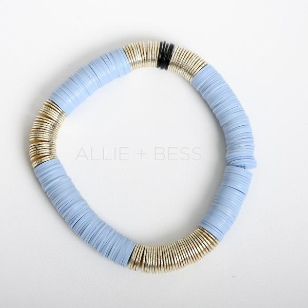 Light Blue Vinyl Base 8mm | Allie + Bess