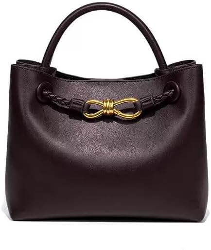 Woven Tote Bag for Women Leather Shoulder Handbag Designer Top Handle Purses | Amazon (US)