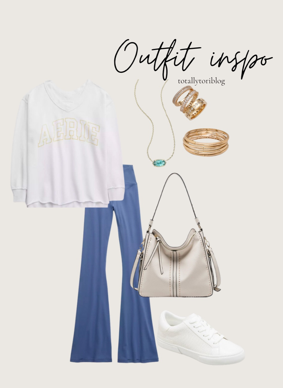 Love this casual outfit! These aerie leggings are a cute! 

Everyday fashion/ aerie/ootd/ outfit / amazon finds 


#LTKstyletip #LTKunder50 #LTKSeasonal
