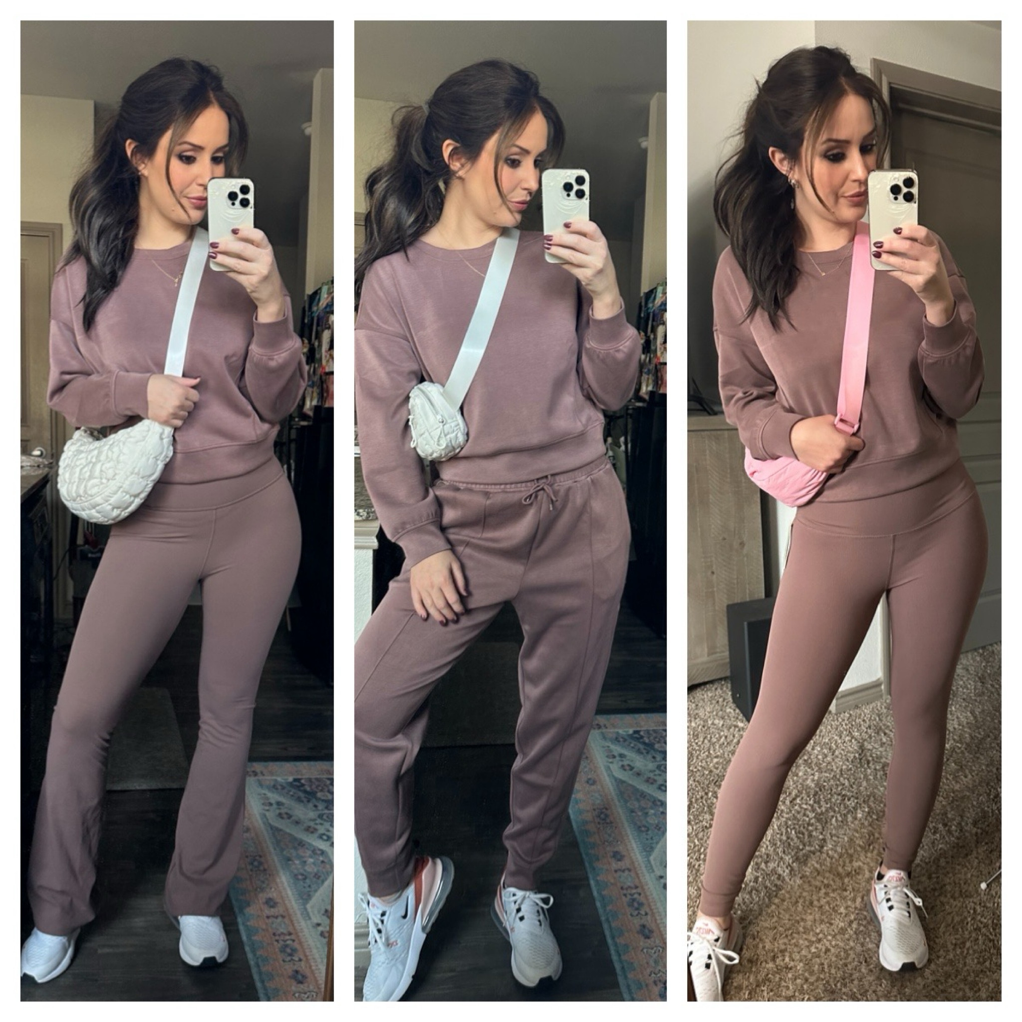 Lululemon dupe set!
1) small top-medium flares 
2)small top-medium pants (runs big)
3)small top- large leggings 


#LTKfitness #LTKfindsunder50 #LTKstyletip