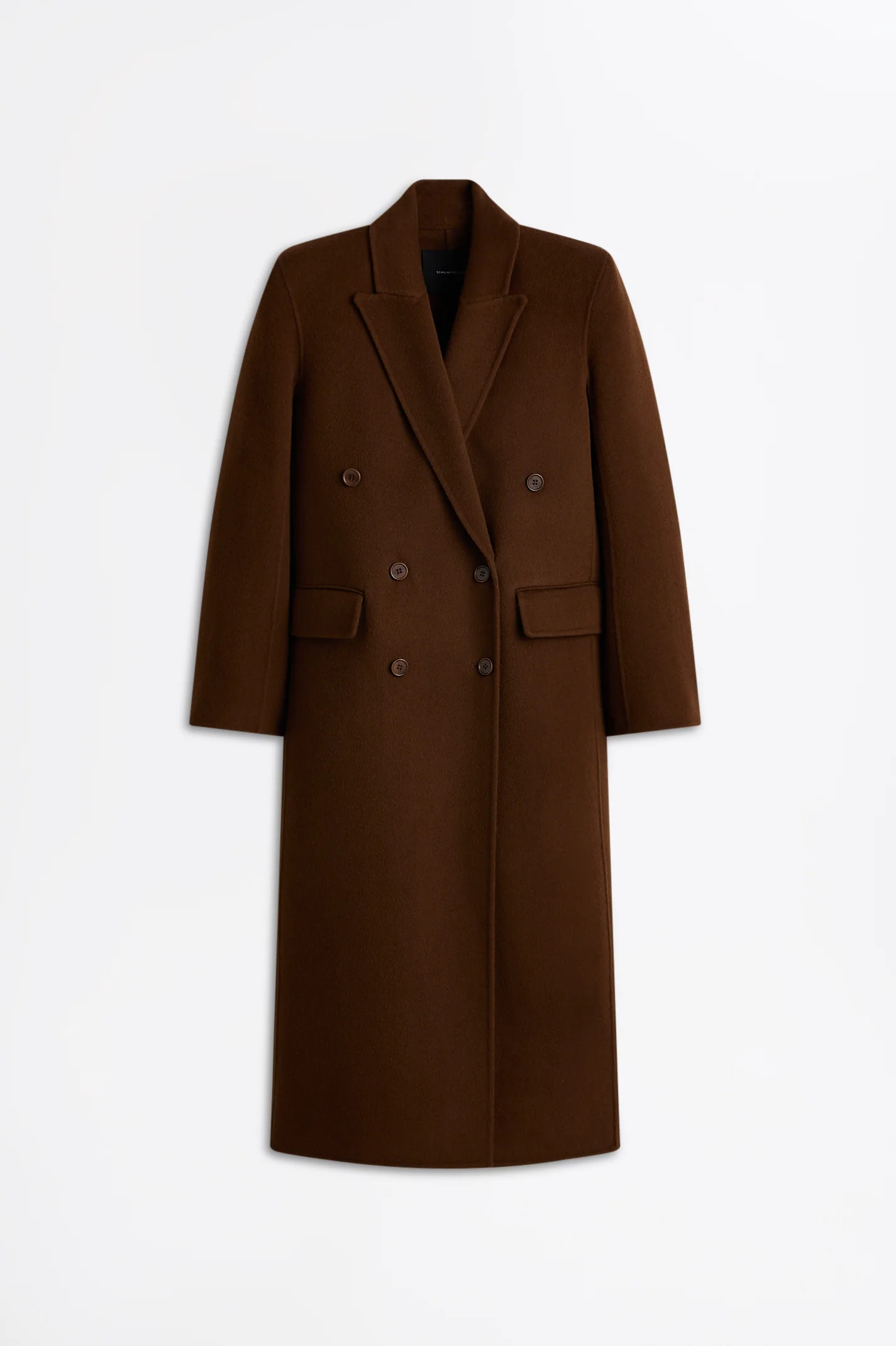 WOOL DOUBLE VENT COAT - SAHARA - Scanlan Theodore | Scanlan Theodore AU