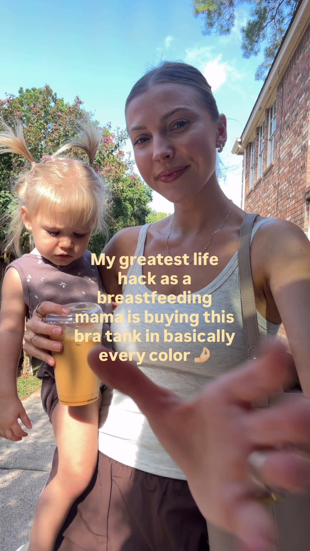 Loving this Amazon bra tank! in size small in tank + shorts  

 #LTKootd #LTKmomlife