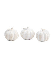 3pk Resin Pumpkins | Fall Decor | T.J.Maxx | TJ Maxx