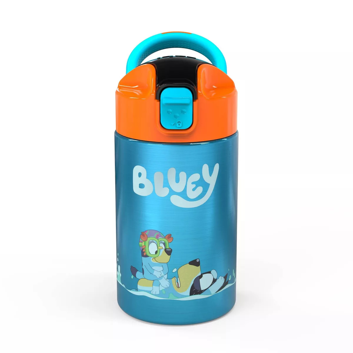 Bluey 14oz Stainless Steel Double Wall Valiant Bottle - Zak Designs | Target