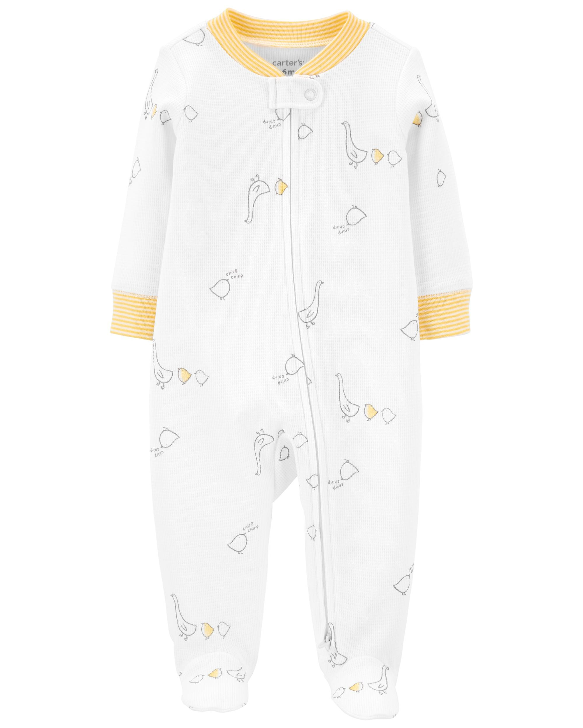 1-Piece Duck 2-Way Zip Cotton Sleep & Play | Carter's
