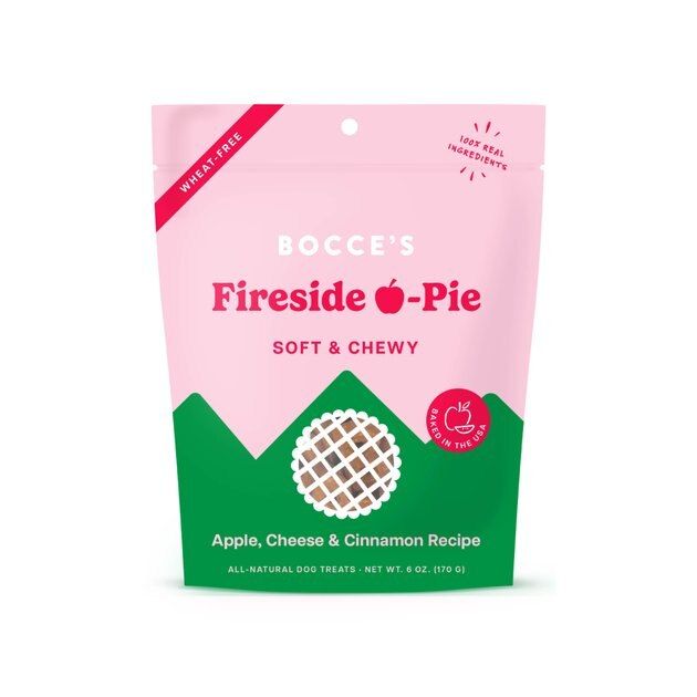 BOCCE'S BAKERY Fireside Apple Pie Apples, Cheese & Cinnamon Recipe Dog Treats, 6-oz bag - Chewy.c... | Chewy.com