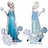 Frozen's Elsa The Snow Queen Airwalker Birthday Balloons Decoration - 57" Inches | Amazon (US)