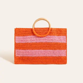 Delhi 100% Raffia Tote Bag 17X11 In | Nordstrom