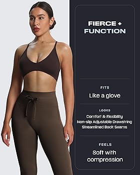 Aoxjox High Waisted Workout Updated Mila Leggings for Women Tummy Control Drawcord Yoga Pants 24.... | Amazon (US)