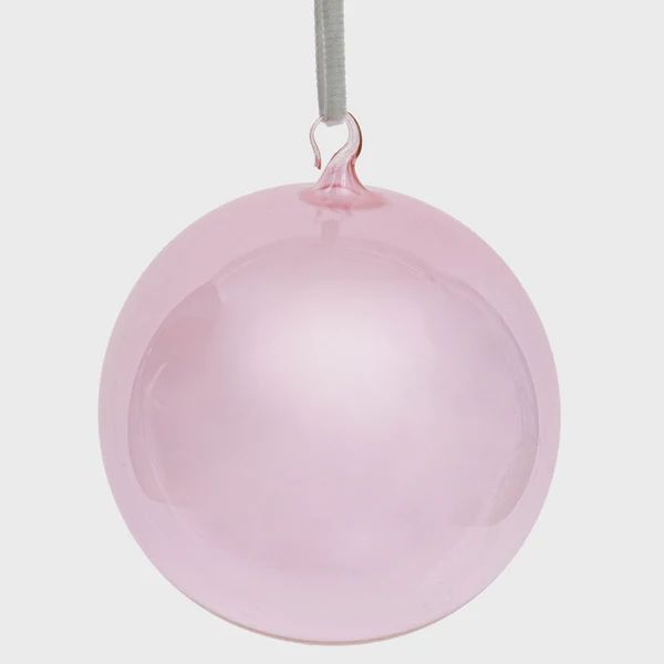 Glass bubble balls, pale pink, set of three | Joanna Buchanan
