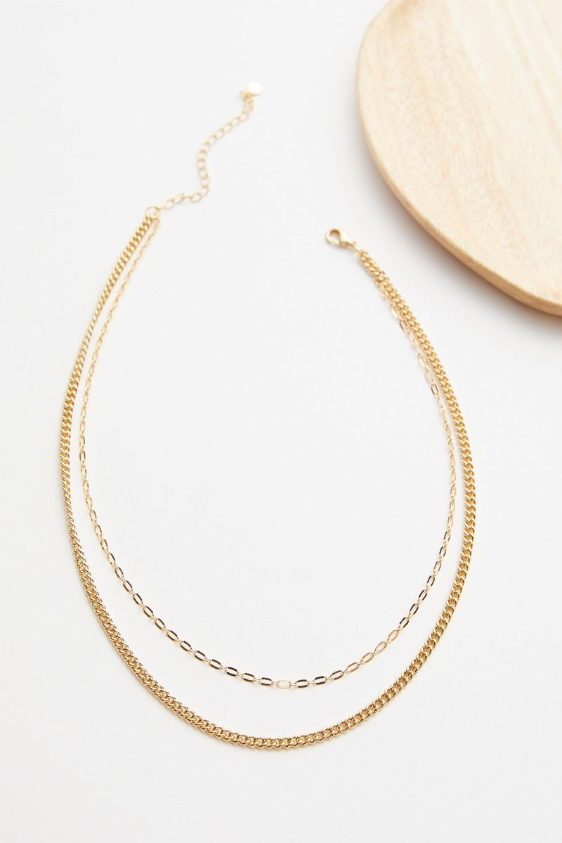 Camilla Double Chain Necklace | Evereve