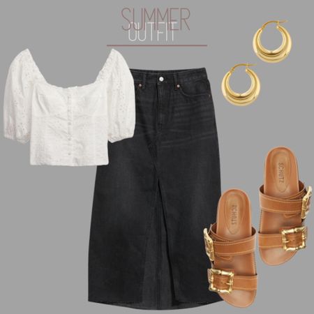 Give me all the midi and long skirts this summer :)

#jeanskirt #midiskirt #gap #oldnavy #sandals #summeroutfit #summersandals #goldhoops #hoops 

#LTKunder50 #LTKxNSale #LTKstyletip