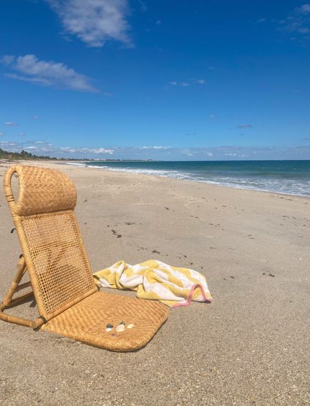 Back in stock and on sale 
Beach chair 
Tatami woven rattan beach chair
Beach vacation 


#LTKhome #LTKfindsunder100 #LTKsalealert