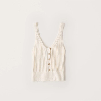 Ribbed Tank Top | Abercrombie & Fitch (US)
