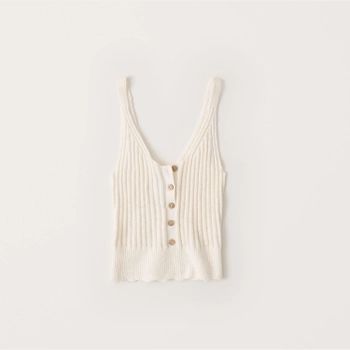 Ribbed Tank Top | Abercrombie & Fitch (US)