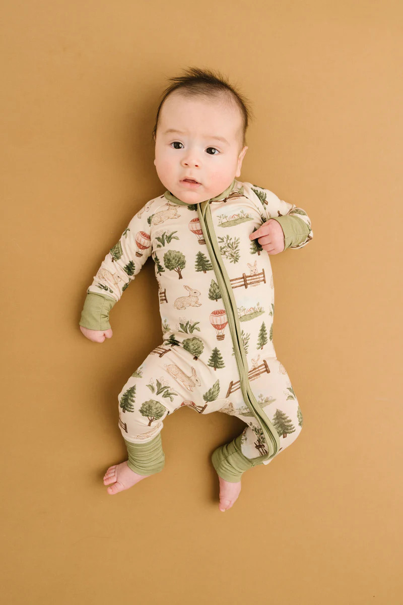 Woodland Countryside Bamboo Sleeper | Little One Shop Co