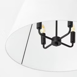 Oversized Sheer Pendant White - Threshold™ designed with Studio McGee | Target