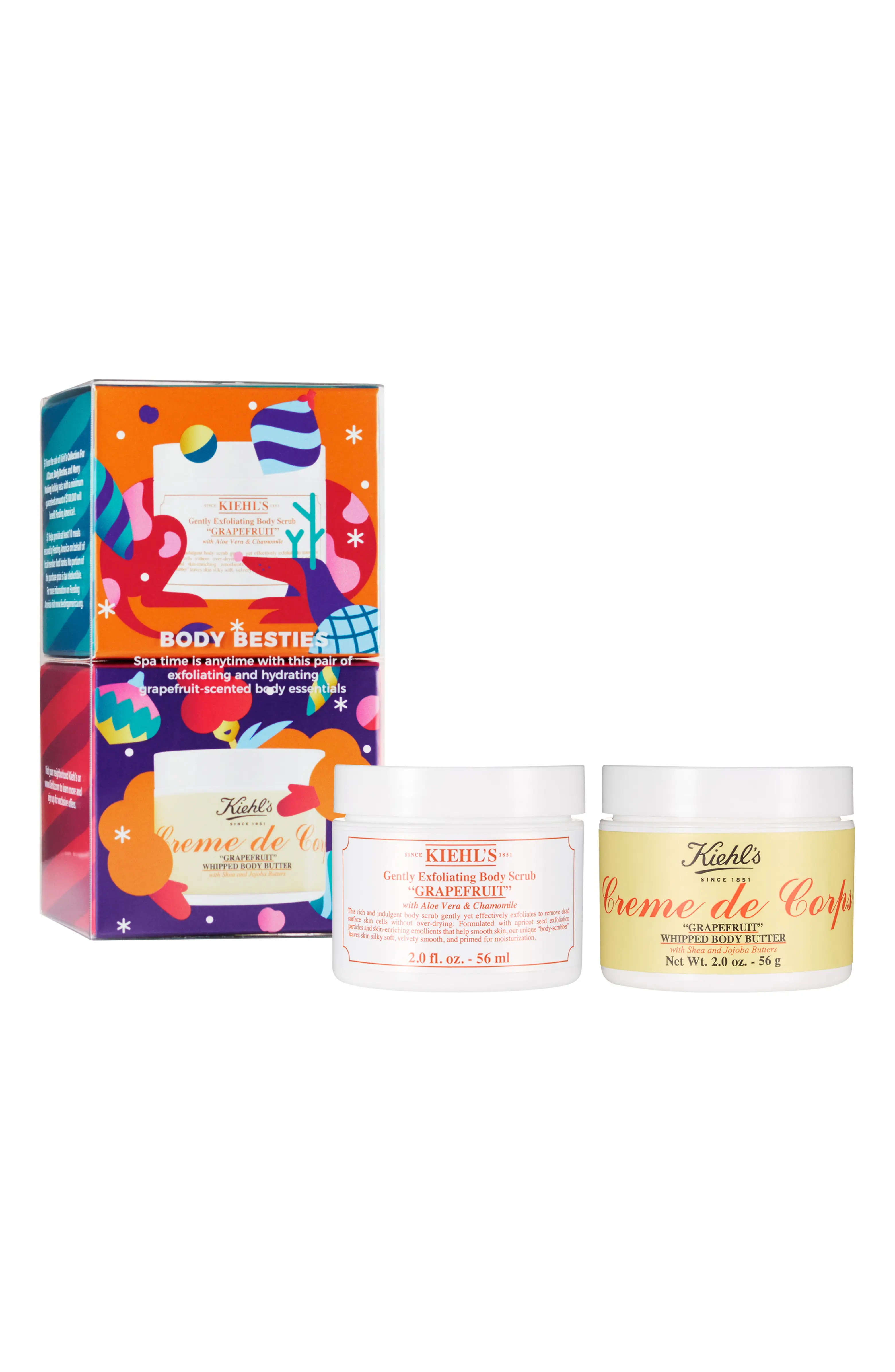 Kiehl's Since 1851 Body Besties Travel Size Grapefruit Body Butter & Scrub Set ($27 Value) | Nord... | Nordstrom