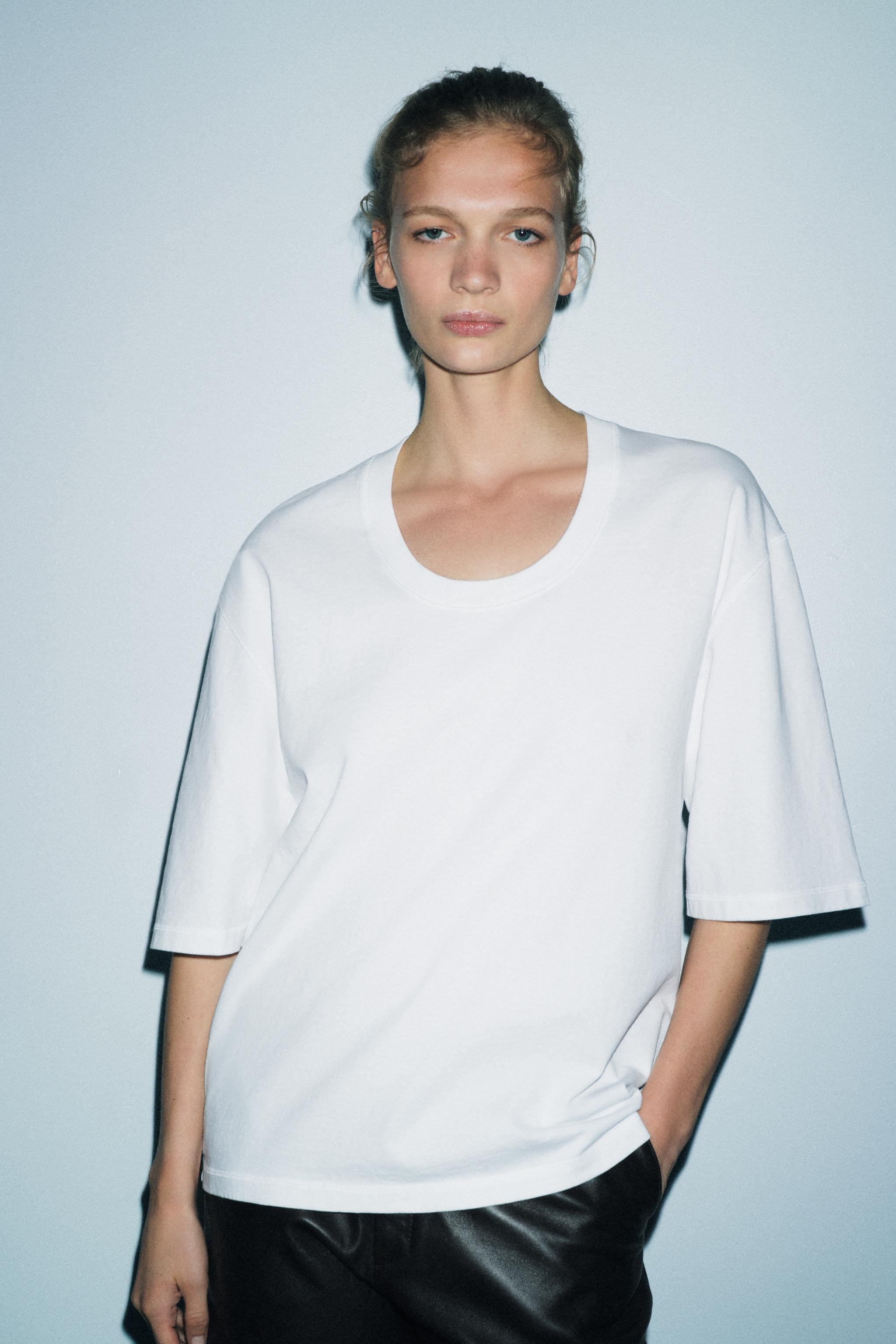 RUSTIC OVERSIZED T-SHIRT | Zara UK