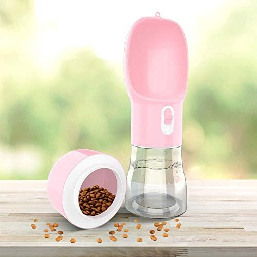 madeking Dog Water Bottle Portable Pet Water Bottle Leak Proof Dog Water Dispenser and Food, Ligh... | Amazon (US)