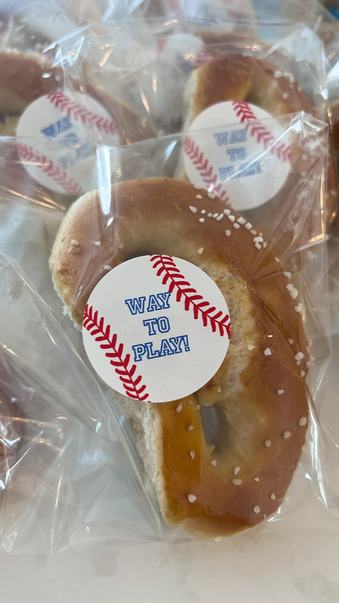 Game day snacks! I made the label in Canva to add a personal touch. Play ball! ⚾️🥨

#LTKFamily #LTKdayinmylife #LTKKids
