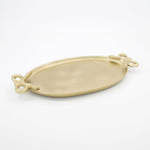 Brass Oval Tray | TK Maxx