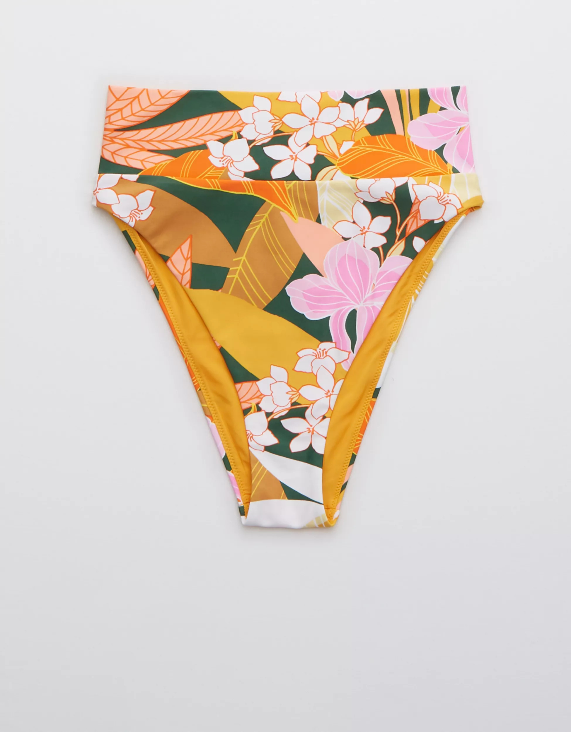 Aerie High Cut Cheeky Bikini Bottom | American Eagle Outfitters (US & CA)
