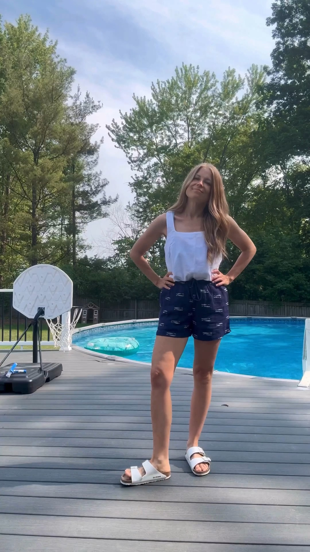 This outfit will be on repeat all
summer long ☀️ So lightweight and comfortable for hot summer days 🩵

Stay TTS, I’m wear XS in top + bottom

#LTKSummerEdit #LTKFindsUnder50 #LTKSeasonal