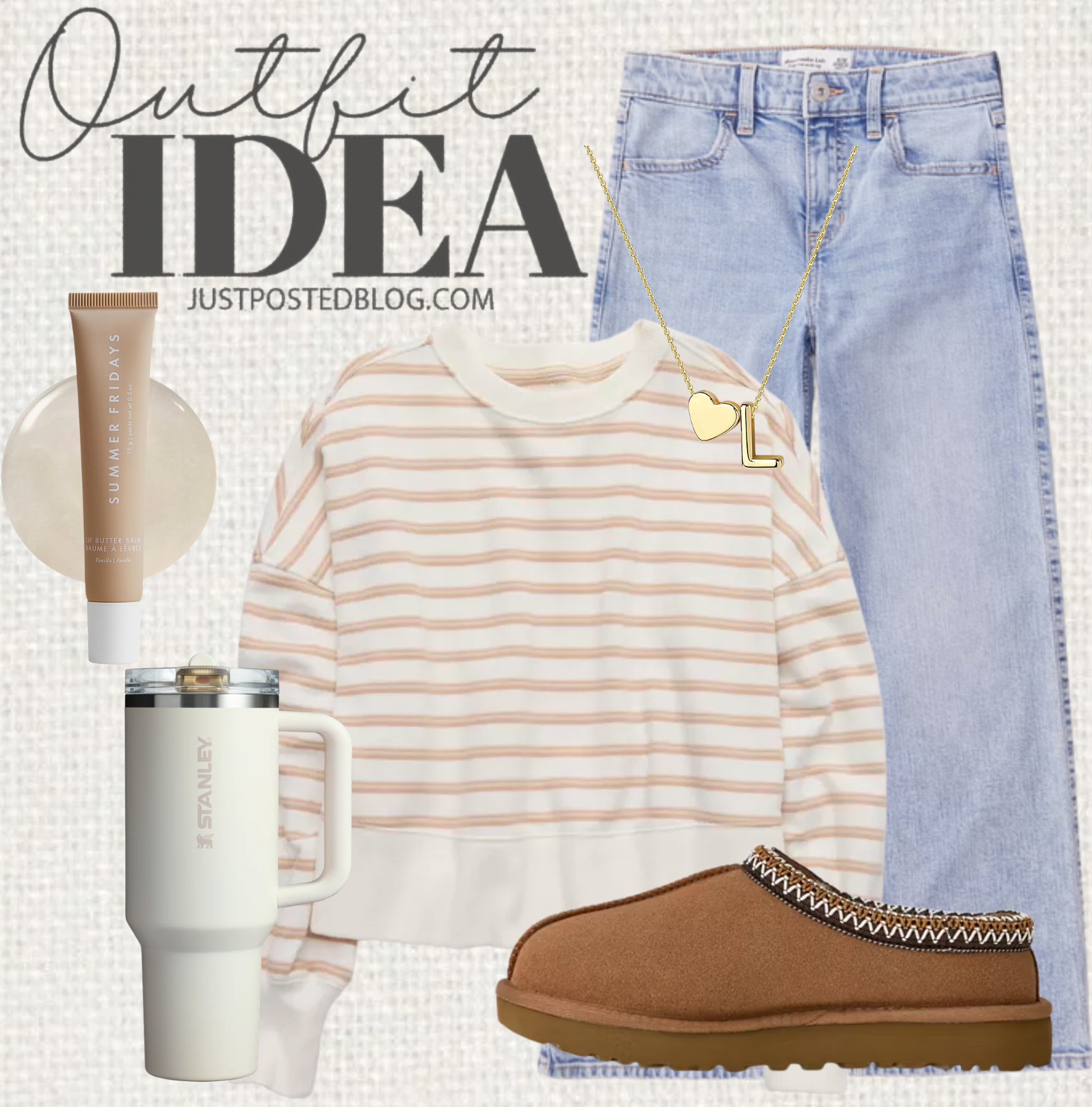 I am LOVING that top, and it's on sale right now!! This would be such a cute outfit for tweens and teens!! 

 