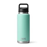 YETI Rambler 26 oz Bottle, Vacuum Insulated, Stainless Steel with Chug Cap, Seafoam | Amazon (US)