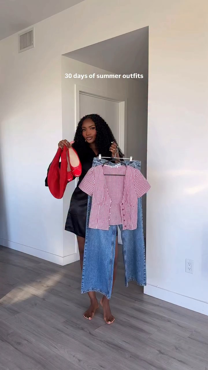 cute summer outfit of the day. would you wear this? save for later 🤍

folllow ( @mz_zae ) for more outfit inspo 

#grwmreel #outﬁtinspo #outfitideas