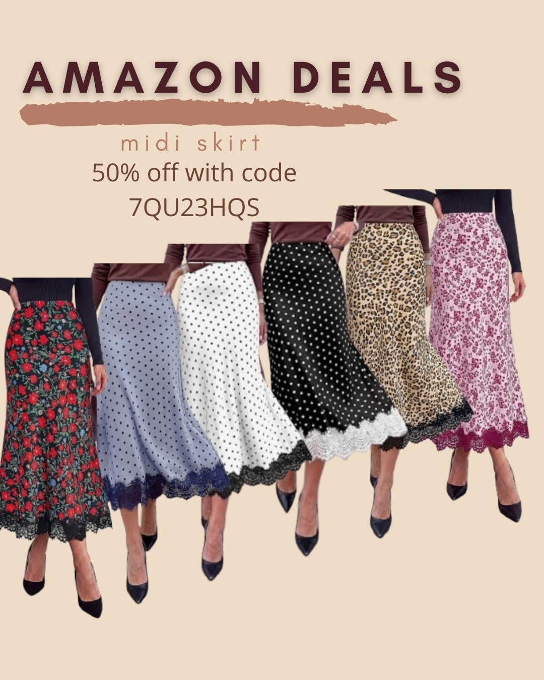 $15 ends 9/16

Amazon fashion
Amazon deals
Midi skirt
Satin skirt
Lace skirt

#LTKSaleAlert