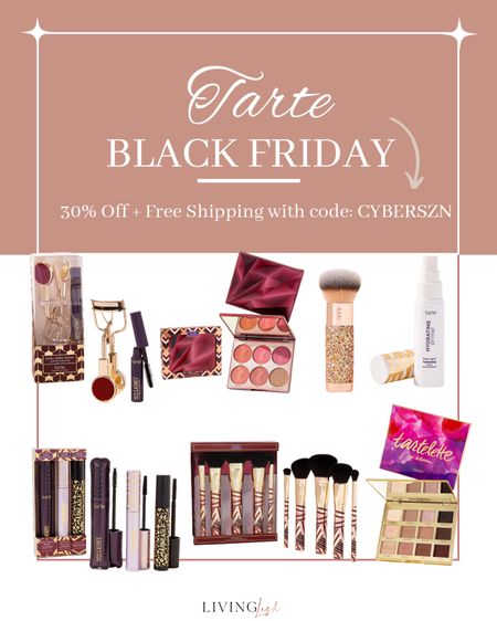 Black Friday Sale - Tarte | beauty sale | cosmetics | makeup 

#LTKbeauty #LTKCyberweek #LTKsalealert