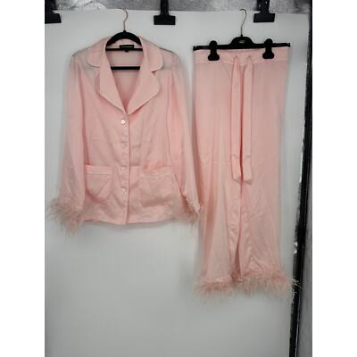 Nadine Merabi Darcie Pink Pajamas | eBay US
