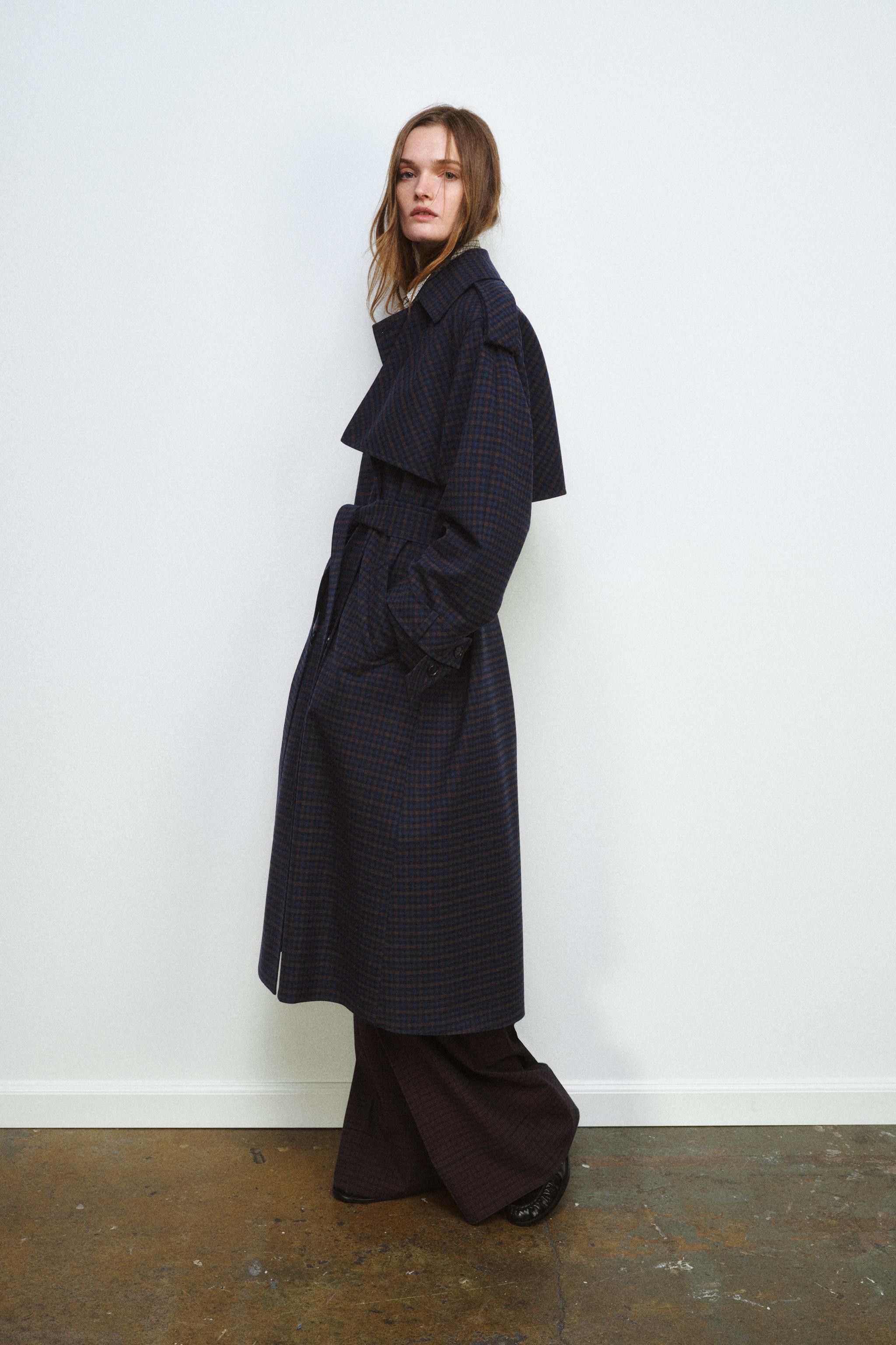 PLAID TRENCH COAT ZW COLLECTION LIMITED EDITION | Zara US