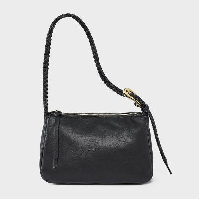 Faux Suede Soft Belted Shoulder Bag - Universal Thread™ Brown | Target