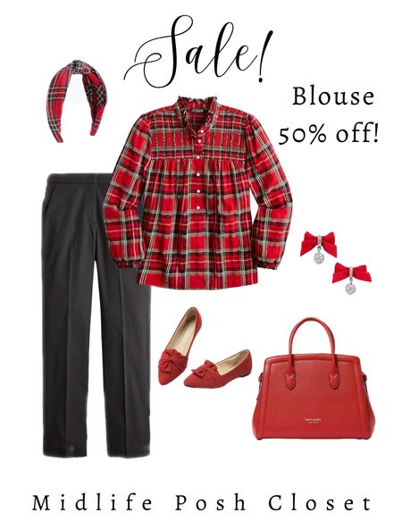Red tartan tunic is 50% OFF!

Holiday Outfit / Christmas Outfit / Preppy / New England / Midwest / Over 40 / Over 50

#LTKHoliday #LTKunder50 #LTKSeasonal