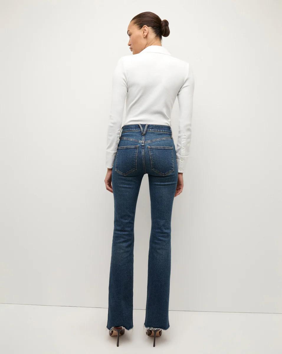 Scottie Button-Down Shirt in White | Veronica Beard | Veronica Beard