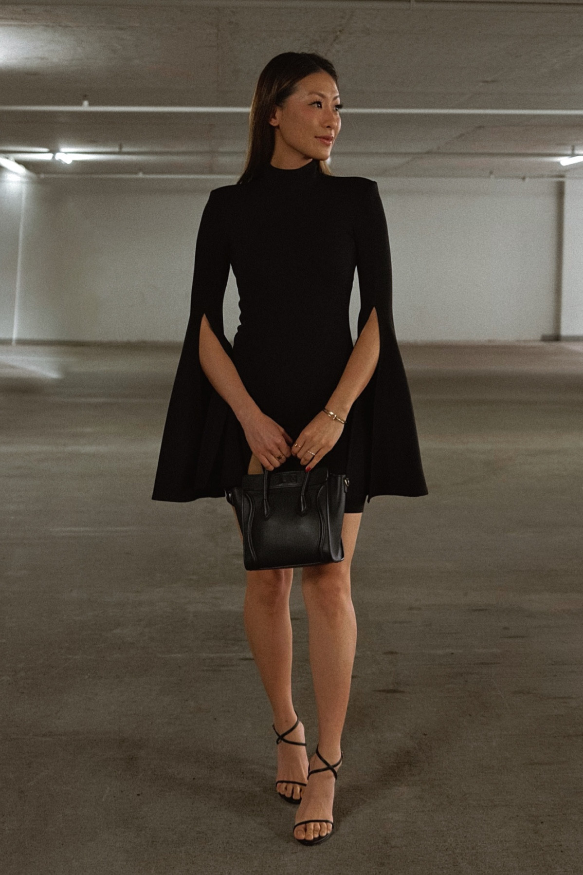 tripp nyc black dress CLASH BONDAGE DRESS – TRIPP NYC main image 0