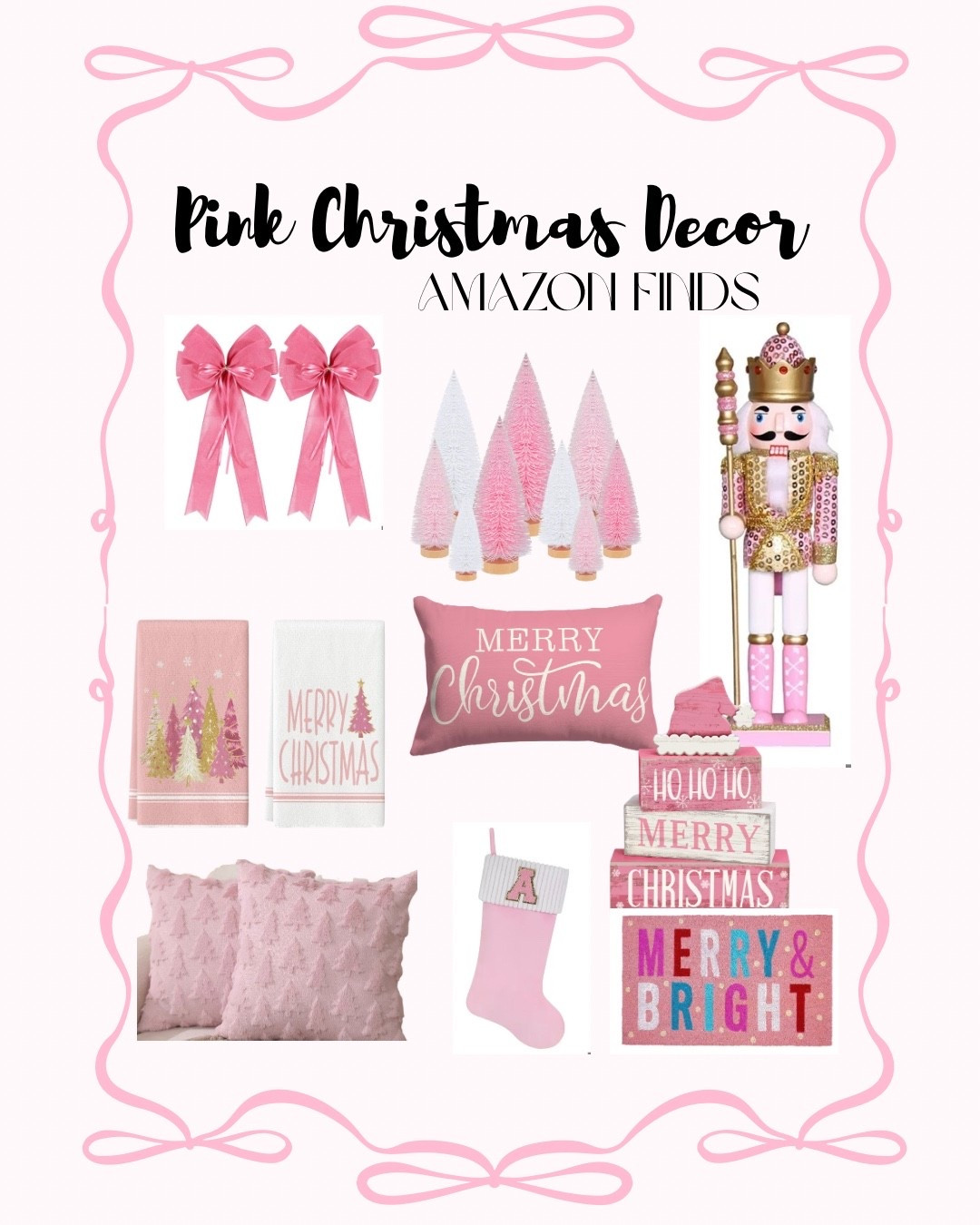 You guys loved my previous Pink Christmas Decor. Here’s part two Amazon Finds Edition. Hope you guys enjoy🫶🏼🩷✨


#LTKHome #LTKHoliday #LTKSeasonal