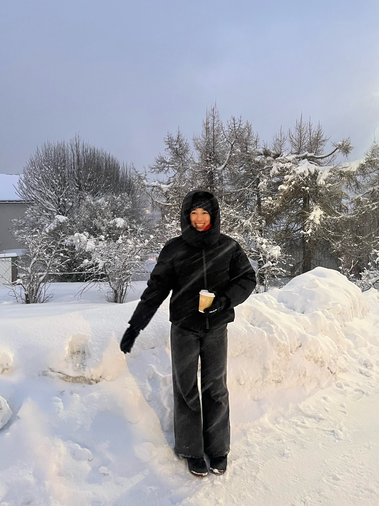 Snow day outfit ❄️🌨️☃️ jacket is a waterproof ski jacket from Oysho but I’ve linked similar options! 

Wearing size 8 in the jeans, XS jumper and size S jacket (I’m usually between XS-S or AU 6-8)

#LTKstyletip #LTKtravel