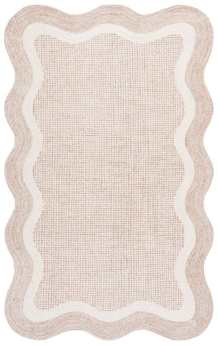 Ebony Hand Tufted Wool Geometric Rug